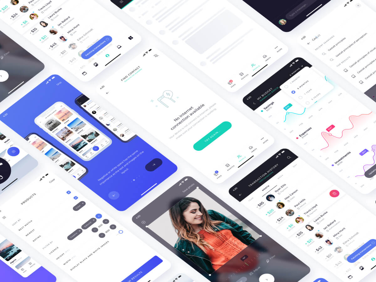 Atro (Multipurpose) Mobile Adobe XD UI Kit