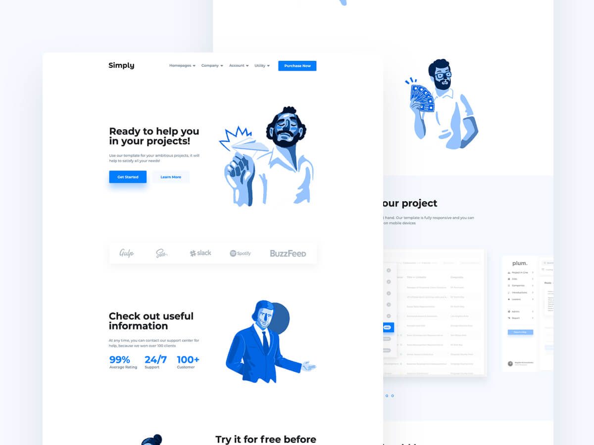 Simply Multipurpose Template
