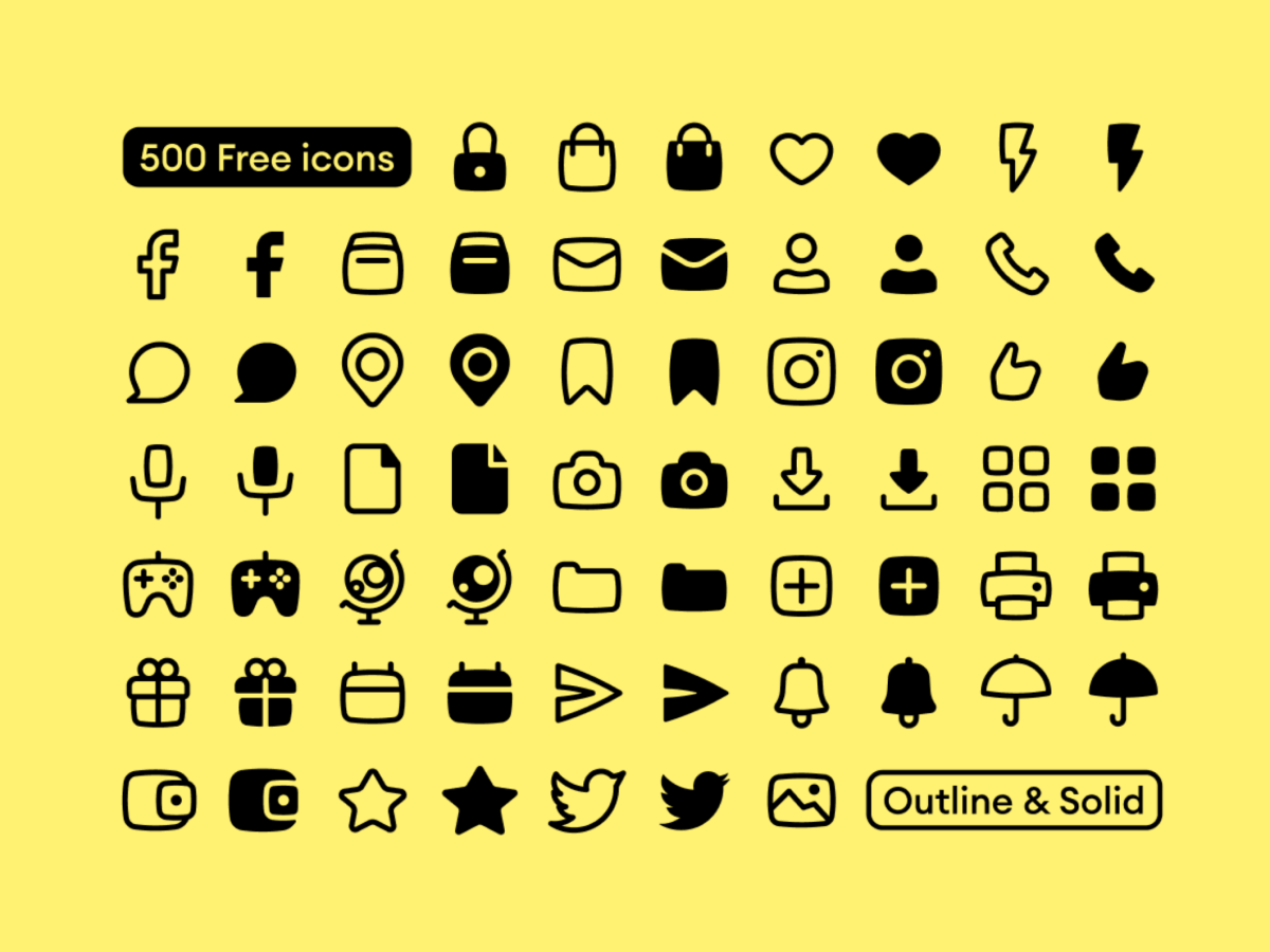 Basil Icon Pack